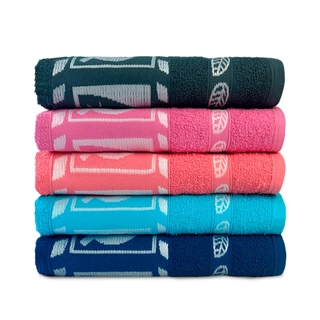 Kit 7 Toalha Banho Macia Gigante 70 x 150 cm Alta Absorção