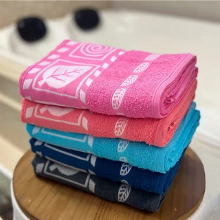 Kit Toalha Banho Gigante Macia 70 x 150 cm Alta Absorção 6 Unidades