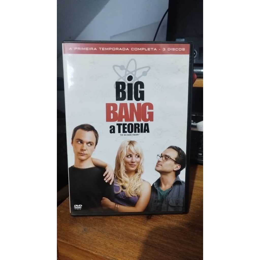 dvd big bang a teoria a primeira temporada completa - 3 discos 609 ...