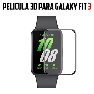 Película de 3D Compatível para Smartwatch Galaxy Fit3 Sm-R390