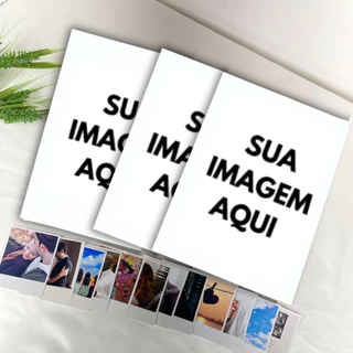 Kit 3 Placas Decorativas Sua Imagem + Mini Fotos C/20 Fotos Personalizadas