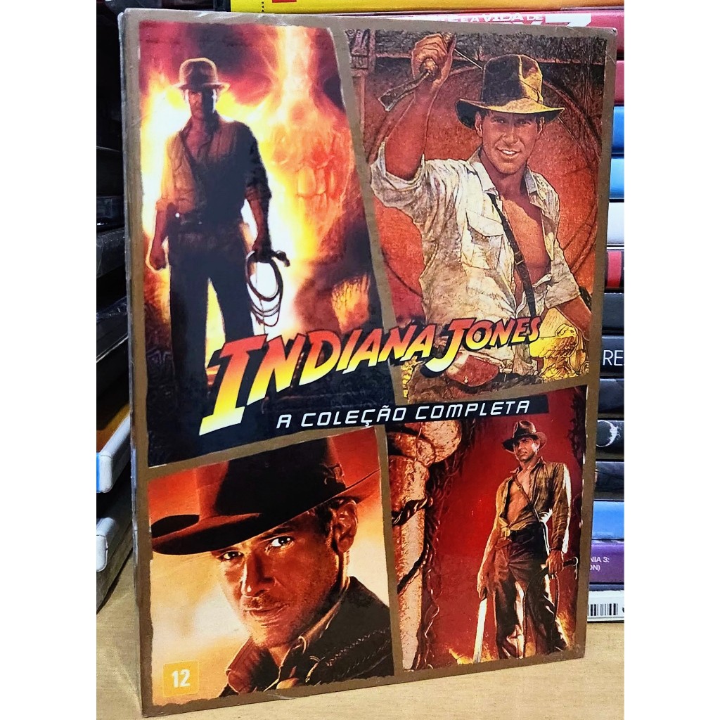 Box DVD Indiana Jones A Coleção Completa (Original Lacrado) | Shopee Brasil