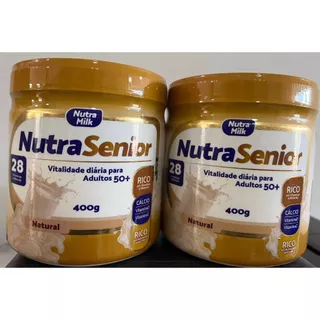 kit c/ 2 latas nutraSenior *sem Sabor 400g cada