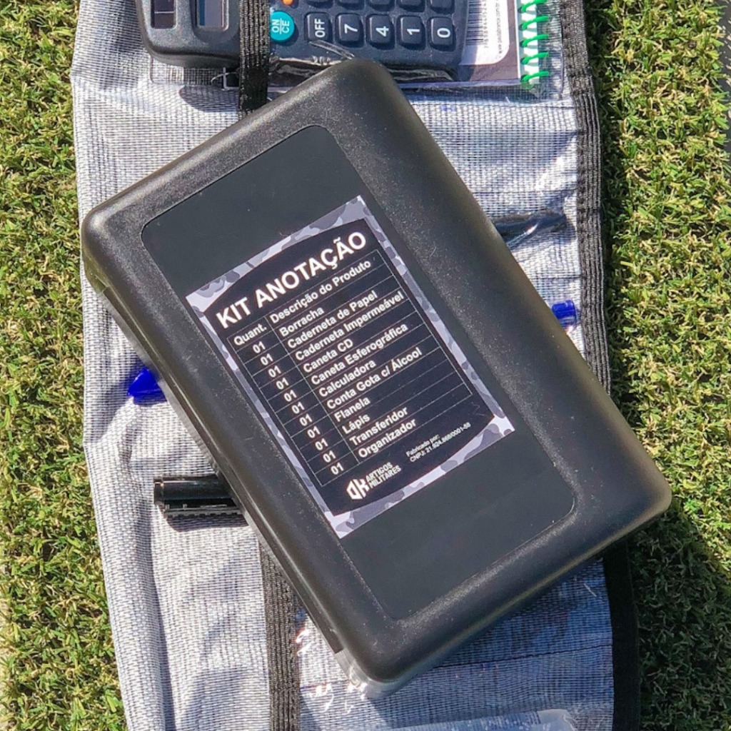 Kit Anotação Militar Tático | Shopee Brasil