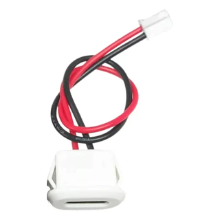 Cabo Conector Jack Usb Tipo C Fêmea Alimentação Rabicho 2 Fios