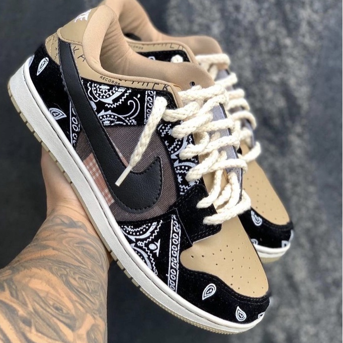 Tênis Feminino Masculino Travis Scott Cactus Jack2024