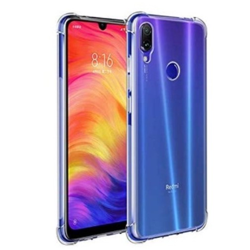 Kit Capa Capinha Xiaomi Redmi Note 7+ Película de Vidro 3D