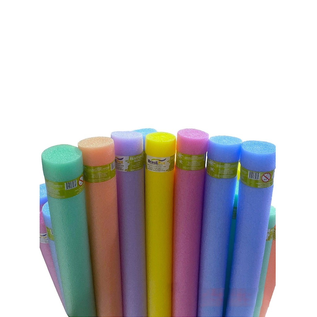 Boias Sem Furo Flutuadora Espaguete Coloridas Para Piscina e Mar - Escolha Os Kits