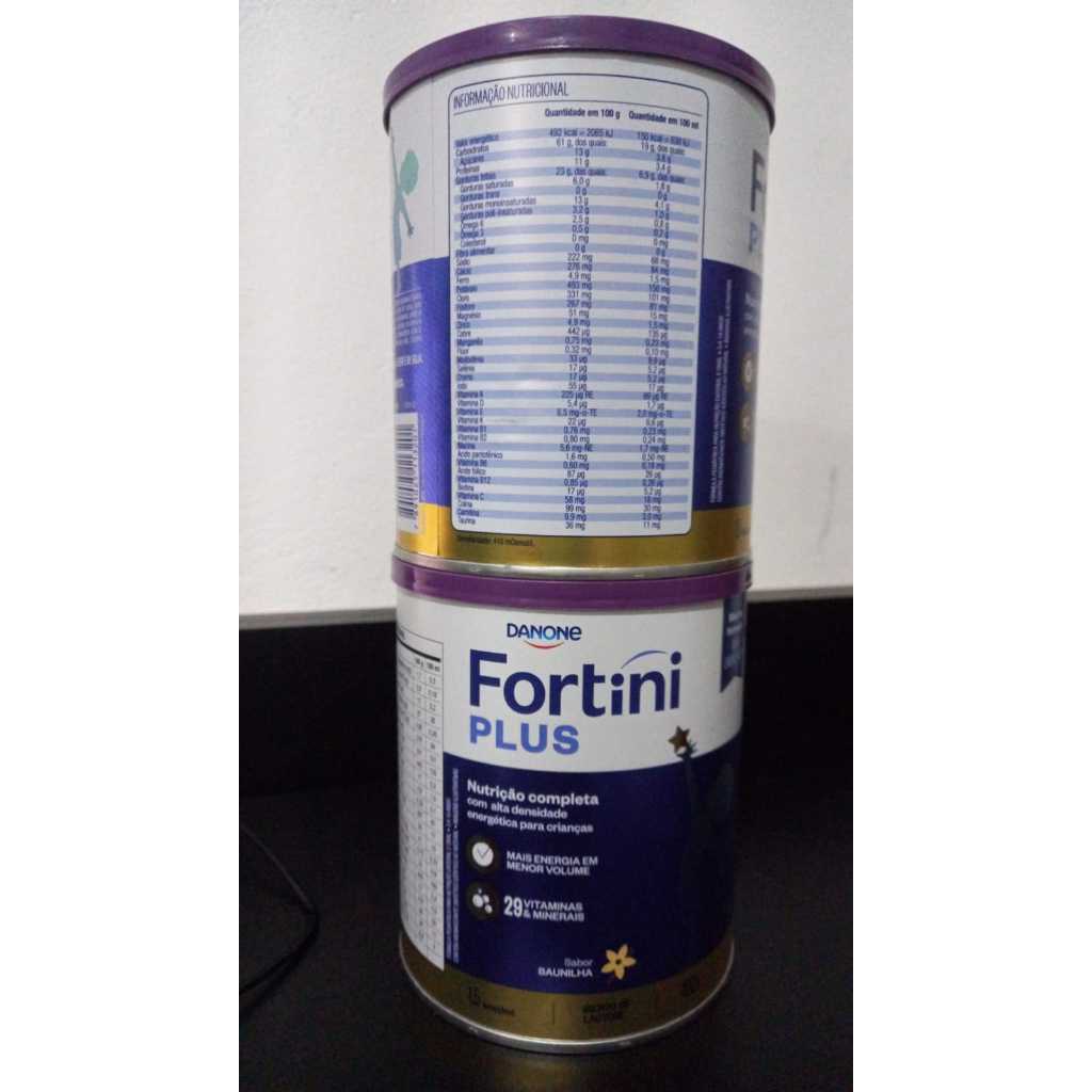 FORTINI PLUS SABOR BAUNILHA | Shopee Brasil