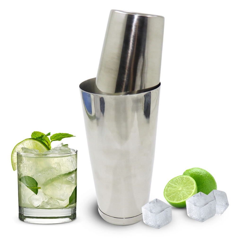 Coqueteleira Inox Profissional Boston 820ml Caipirinha Drinks Barman Bartender Bebidas
