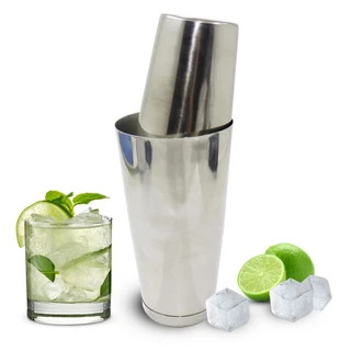 Coqueteleira Inox Profissional Boston 820ml Caipirinha Drinks Barman Bartender Bebidas
