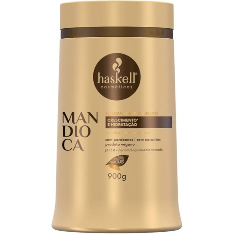 Máscara de Hidratação Mandioca Haskell 900g