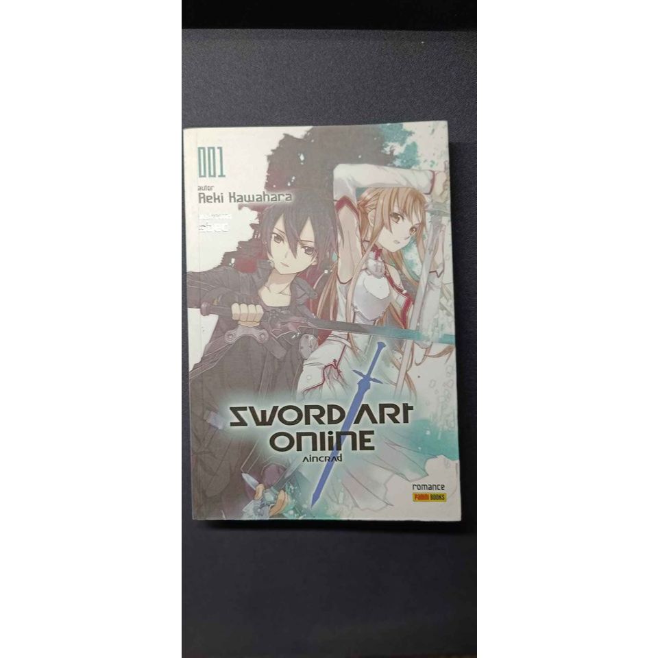 SWORD ART ONLINE VOLUME 1 - NOVEL PT-BR