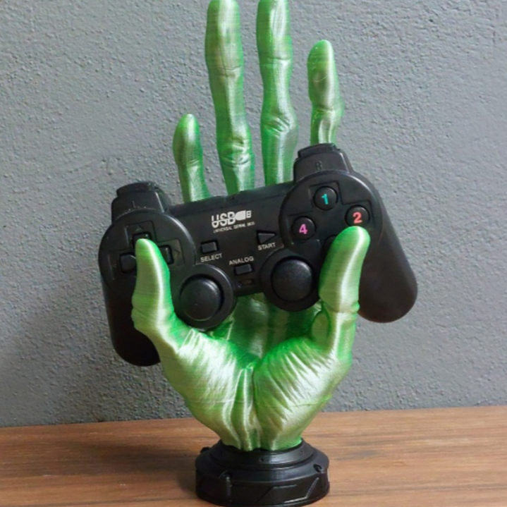 Suporte de mesa Mão Alien 6 dedos para controle de xbox xboxone PS4 PS5 xbox x