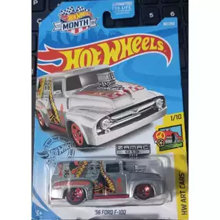 56 Ford F100 Zamac Hot Wheels Exclusiva Walmart Estados Unidos
