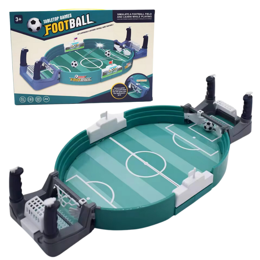 Jogo de Futebol Mini Mesa de Football Game Pimbol Divertido para 2 ...