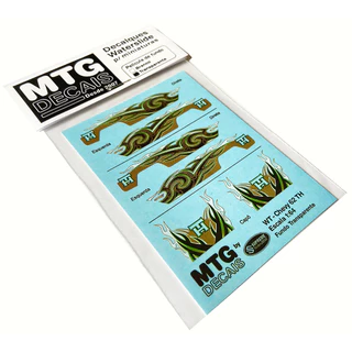 Decalque MTG Chevy 62 TH Tribal escala 1:64 Hot Wheels
