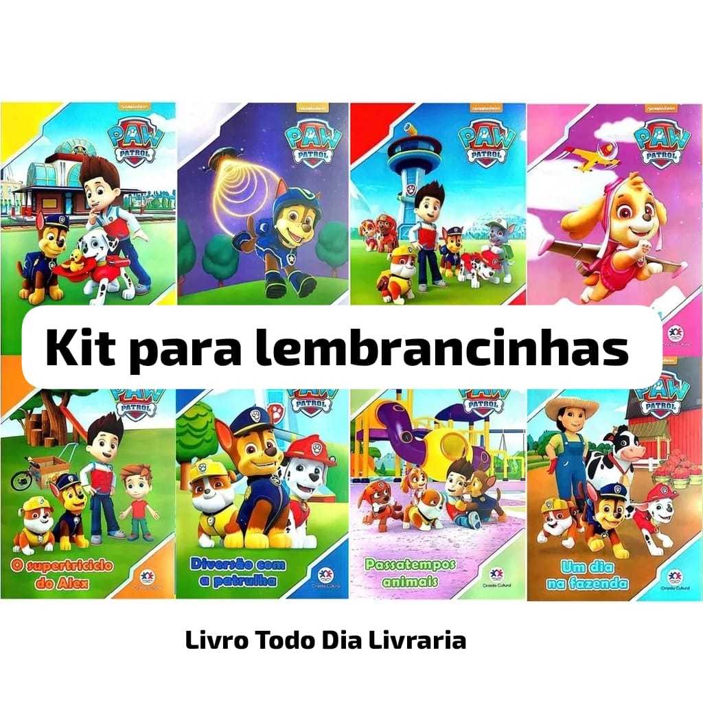 Kits de Lembrancinhas PATRULHA CANINA-Ciranda Cultural