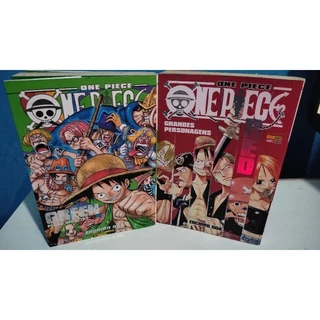 mangá One Piece Databook Green e Red