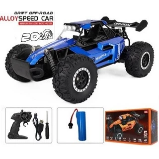 Carro Controle Remoto DK087 RC Off-Road Carro com Luz LED Metal, 1:16 20km+ 2.4 Ghz/ Presente Menino