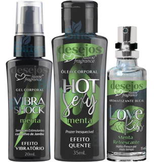 KIT SENSUAL MENTA SUAVE FRAGRANCE COSMÉTICOS SEXYSHOP