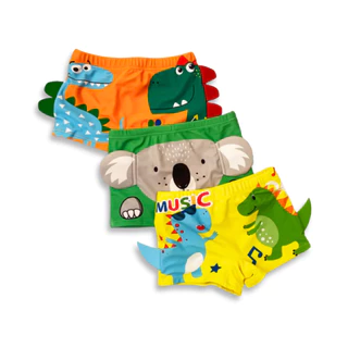 KIT 3 Sunga Boxer Bebê Infantil Juvenil Proteção Solar Uv Estampa Sortida Verão Piscina Natação em Oferta na Shopee