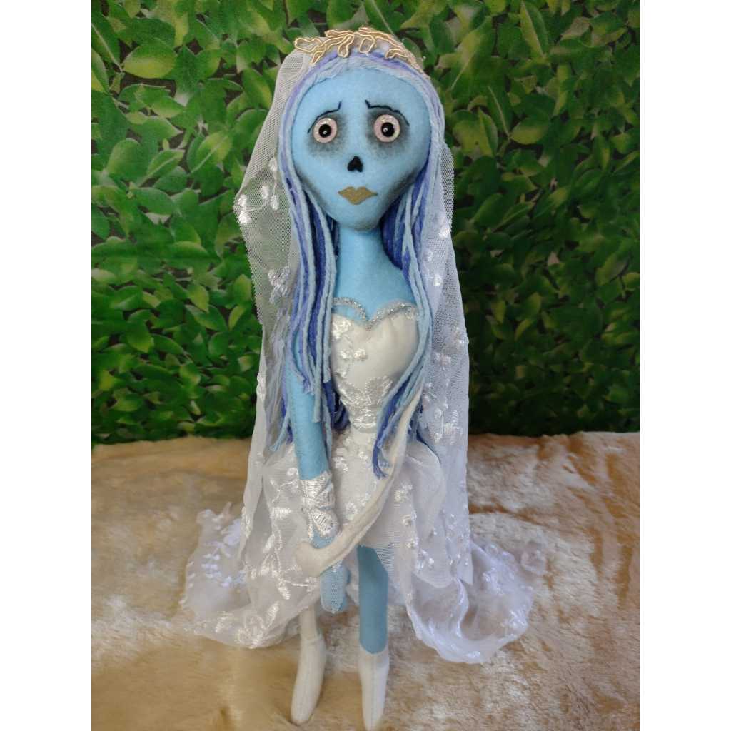 Boneca em feltro a noiva cadaver filme desenho animaçao tim burton ...