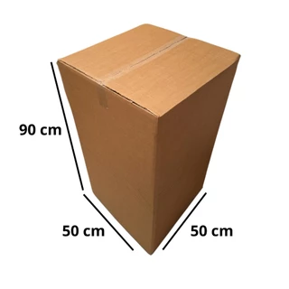 Caixa de campanha 50x50x90 Embalagem GG doação, arrecadação de roupas, alimentos, brinquedos
