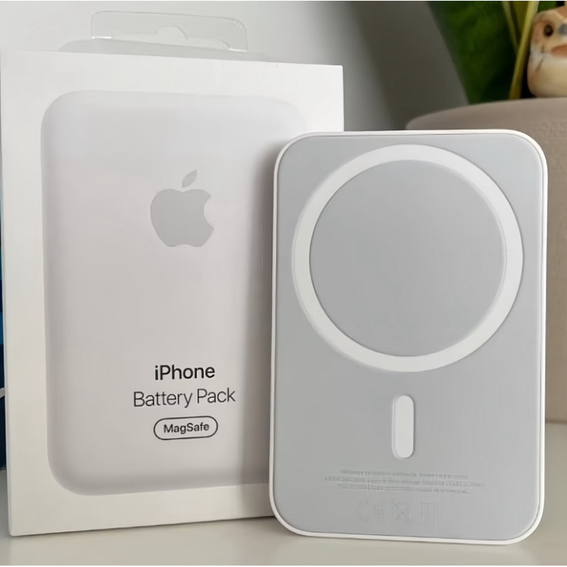 Carregador MagSafe Portátil Indução Para Iphone Apple Com Cabo