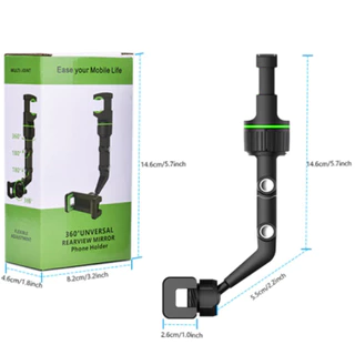 KIT 2 Suporte De Celular Multifuncional Ajustável Rotação 360 Graus CAIXA VERDE