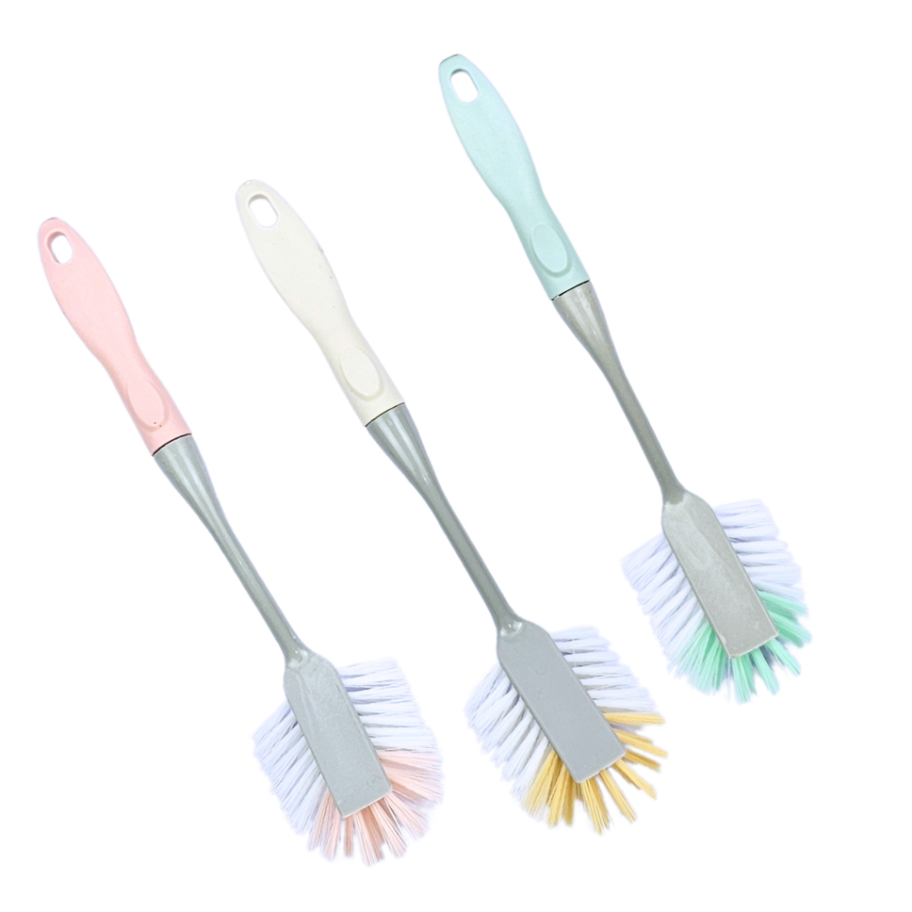 Escova Multiuso Oval com Cabo e Raspador MIMI