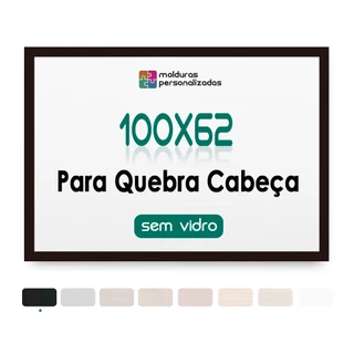 Moldura 100 X 62 cm Para Quebra Cabeca Game Office puzzle Sem Vidro