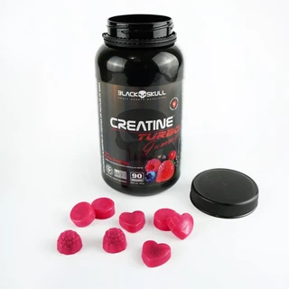 Creatina Gummy Black Skull - 90 gomas