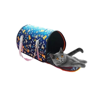 Bolsa Mala Casinha Mochila Para Transporte de Pet Cães e Gatos Desmontavel rf03-3