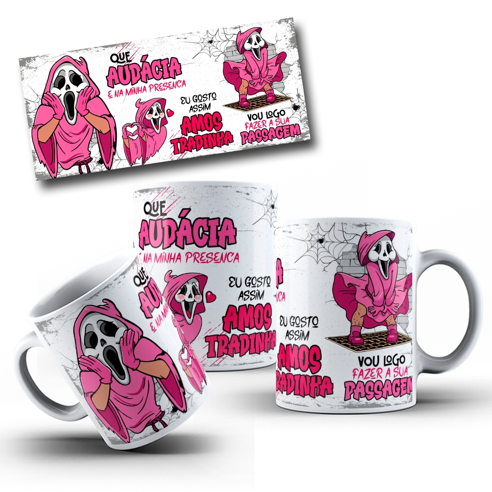 Caneca Personalizada Eu Gosto é Assim Amostradinho Deixa Eu Fazer a Passagem Amigo Secreto Natal 029