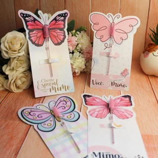 Tag Extensão de cílios- Mimos clientes - Escovinha de sobrancelha - Lembrancinhas Personalizadas