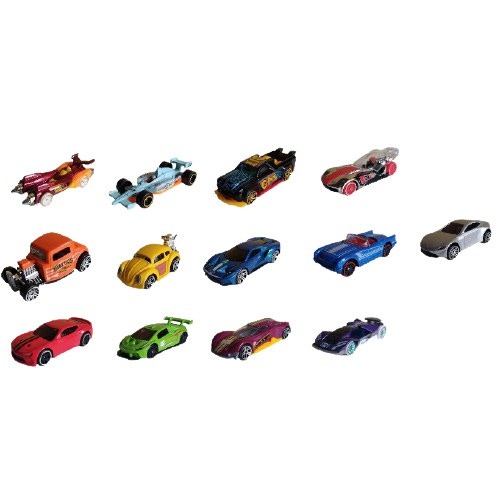 Kit 3 Carrinho De Ferro Hotcars Miniaturas Pac Individual Brinquedo ...