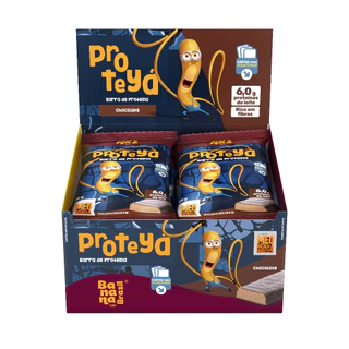 Barra De Proteína Proteyá Chocolate 300g Banana Brasil