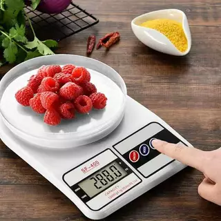 Balança Digital Cozinha 10g A 10 Kg Alta Precisão Casa Comida Balanca Precisao - Pilhas Inclusas