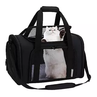 Bolsa Transversal Transporte Pet Cão Cachorro Gato Viagem Passeio Caixa Telado