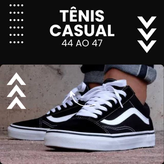 Tênis Casual Masculino Para Academia 44 45 46 47