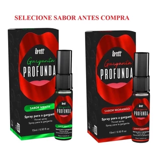 Garganta Profunda Oral Spray Beijável Menta Morango Intt 15Ml em Oferta na Shopee