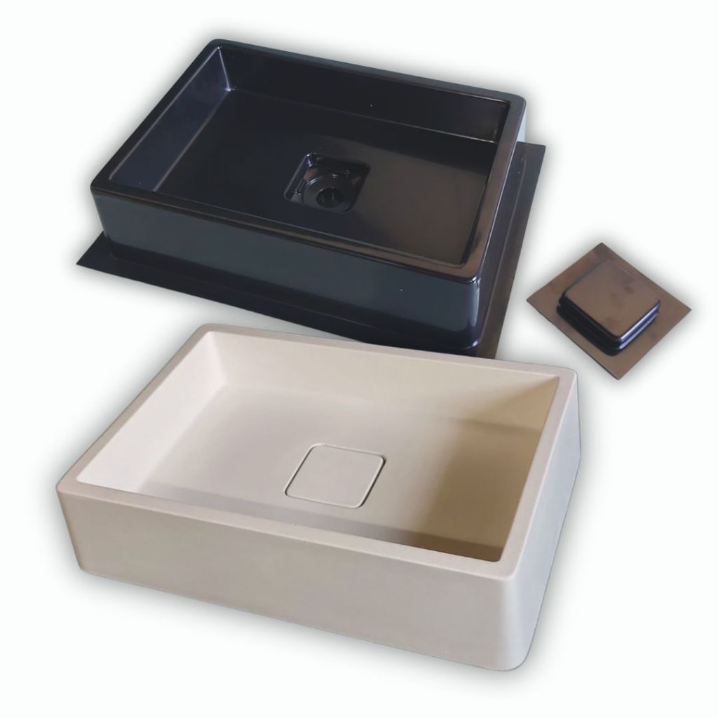 Molde Para Fabricar Cuba Apoio Para Banheiro ABS-CU0016