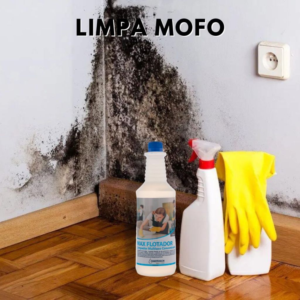 Tira Mofo Max Remove Sujeira Pisos Paredes Mofadas Encardidas Flotador ...