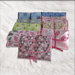 Trocador Portátil Impermeável Dois Bolsos