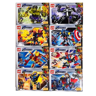 Kit Bloco de Montar Brinquedo Super Herois Personagem Coleção a Pronta Entrega Promoção Oferta