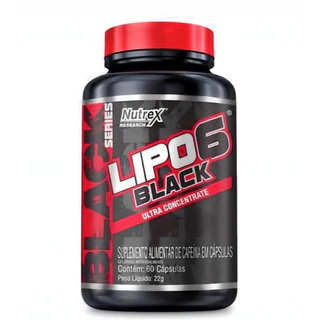 Lipo 6 Black Nutrex 120capsulas Termogênico Original Envio Imediato