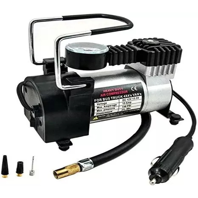 Mini Compressor Ar Portátil Bola Pneu 12volts Carro Caminhão | Shopee ...