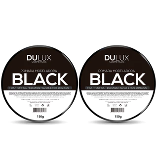 2 Cera Modeladora Preta Pigmentada Fixação 150g Dulux