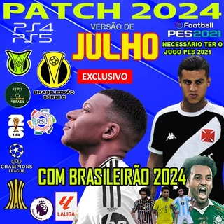 EDIÇÃO PES 2021 SUPER BRASILEIRÃO - PLAY4-PLAY5
